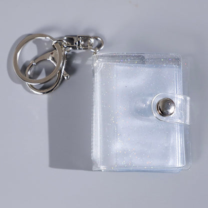 Mini Small Photo Album Key Chain