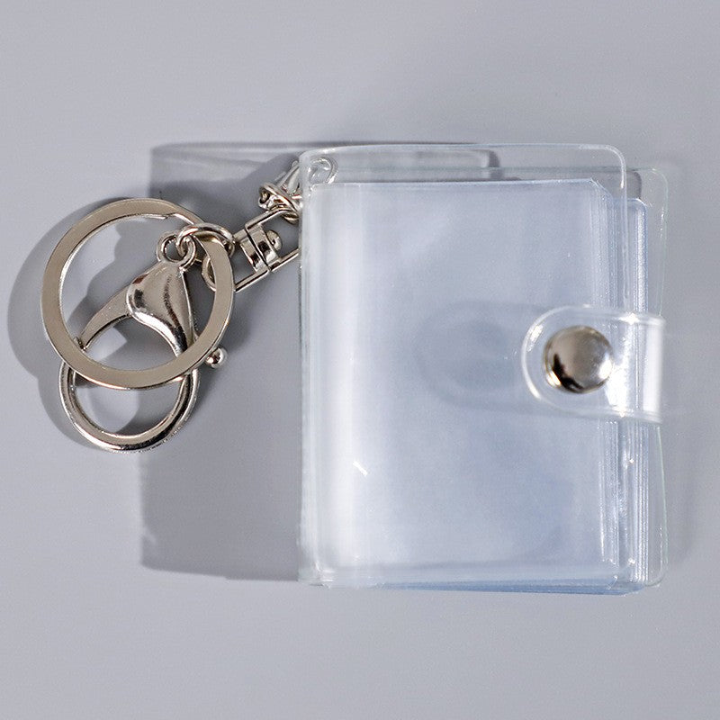 Mini Small Photo Album Key Chain